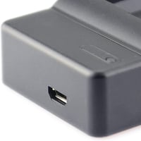 DSTE 2db Li-ion Akkumulátor + Micro USB Töltő Canon EOS R5 R6 5C XC10 XC15 LP-E6N 5