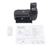 DSTE Vertikalni Battery Grip za Canon EOS 760D 750D IX8 T6S T6i DSLR Fotoaparat - Automatska Izmjena Baterija, Kompatibilan s BG-E18 1