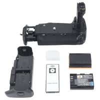 DSTE Infracrvena Baterijska Ručka s Daljinskim Upravljačem za Canon EOS 6D DSLR Fotoaparat, Kompatibilna s BG-E13, s 2 LP-E6 Baterije 1