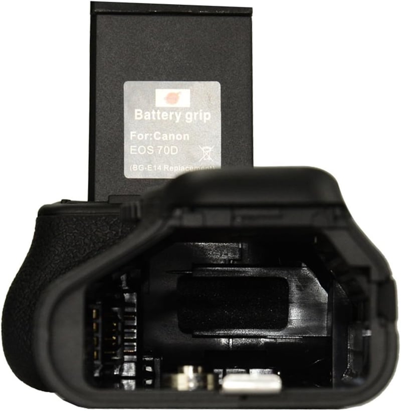 DSTE Pro BG-E14 Függőleges Akkumulátor Markolat Canon EOS 70D fényképezőgéphez