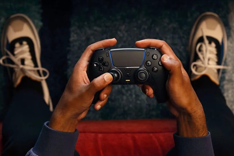 DualSense Wireless Kontroller Midnight Black PlayStation 5 vezérlő - DualSense, Midnight Black