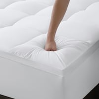 DUANDUAN Topper na matrac 140x200 cm, extra hrubá mäkká podložka na matrac, pohodlná vrchná vrstva na posteľ 1