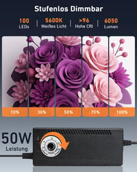 DUCLUS 60 cm Professzionális Fotódoboz LED Világítással, 6 Háttérrel 3
