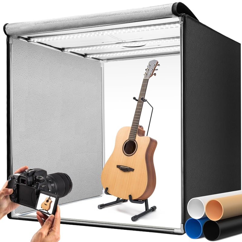 DUCLUS profesionalna foto kutija 100 cm, veliki foto šator, studio za fotografiranje proizvoda