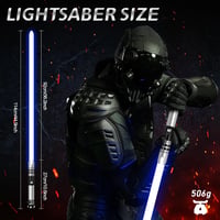 Duel Lightsaber Fénykard Fém Markolattal - 16 Színű LED, Mozgásérzékelős, 16 Hangeffekttel, USB Tölthető, Gyerekeknek és Felnőtteknek, Feket 7