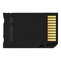 Adaptér na pamäťovú kartu DUEQID pre konzoly PSP 1000/2000/3000 – prevodník z Micro SD karty na formát Memory Stick PRO Duo MagicGate, pre fotoaparáty a kamery Handycam 2