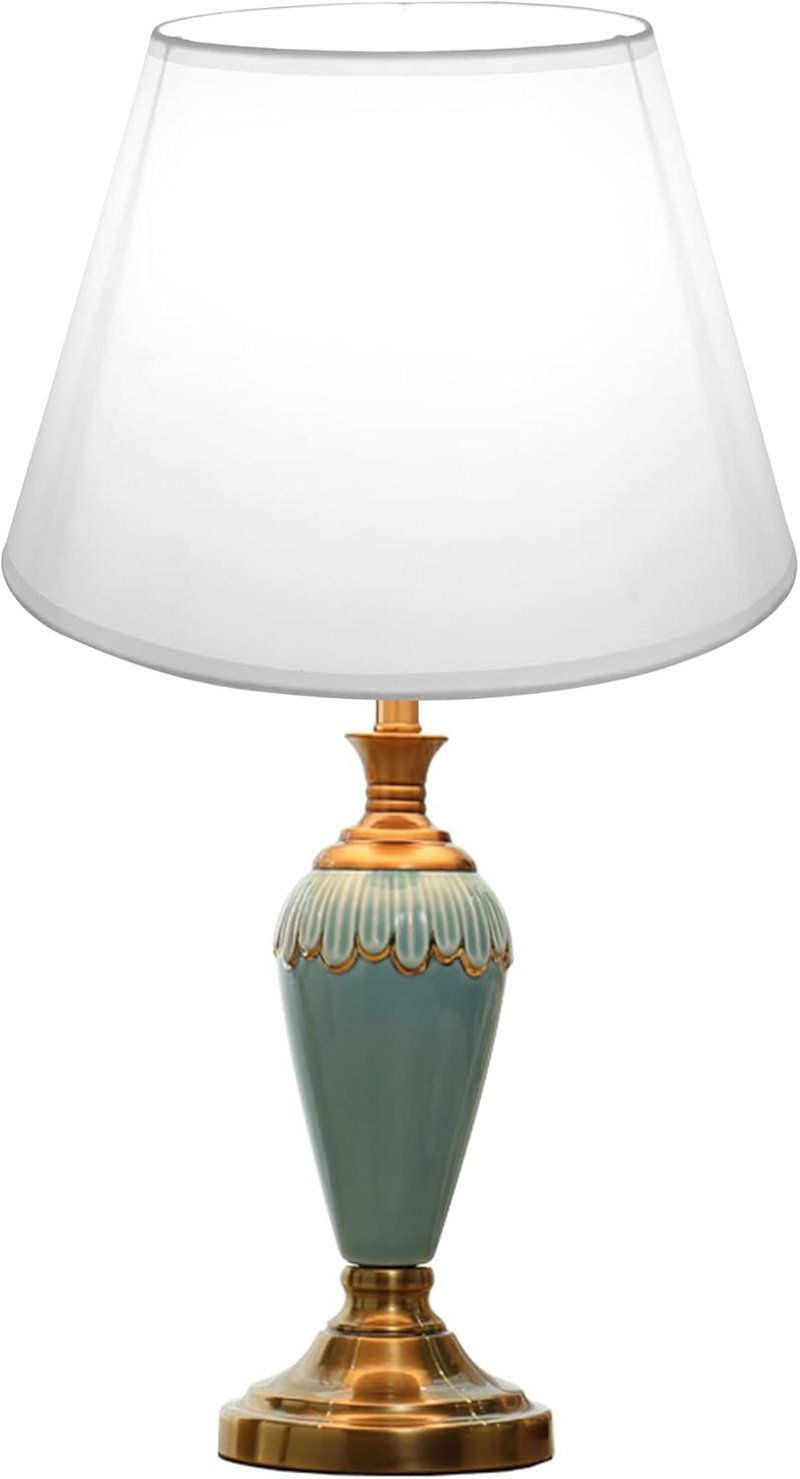 DULEE Egyszerű Asztali Lámpaernyő 16-30cm Éjjeliszekrény Fali Lámpa Árnyékolóhoz - (Top)4.8" x (Höhe)6" x (Unterseite)6.3", White