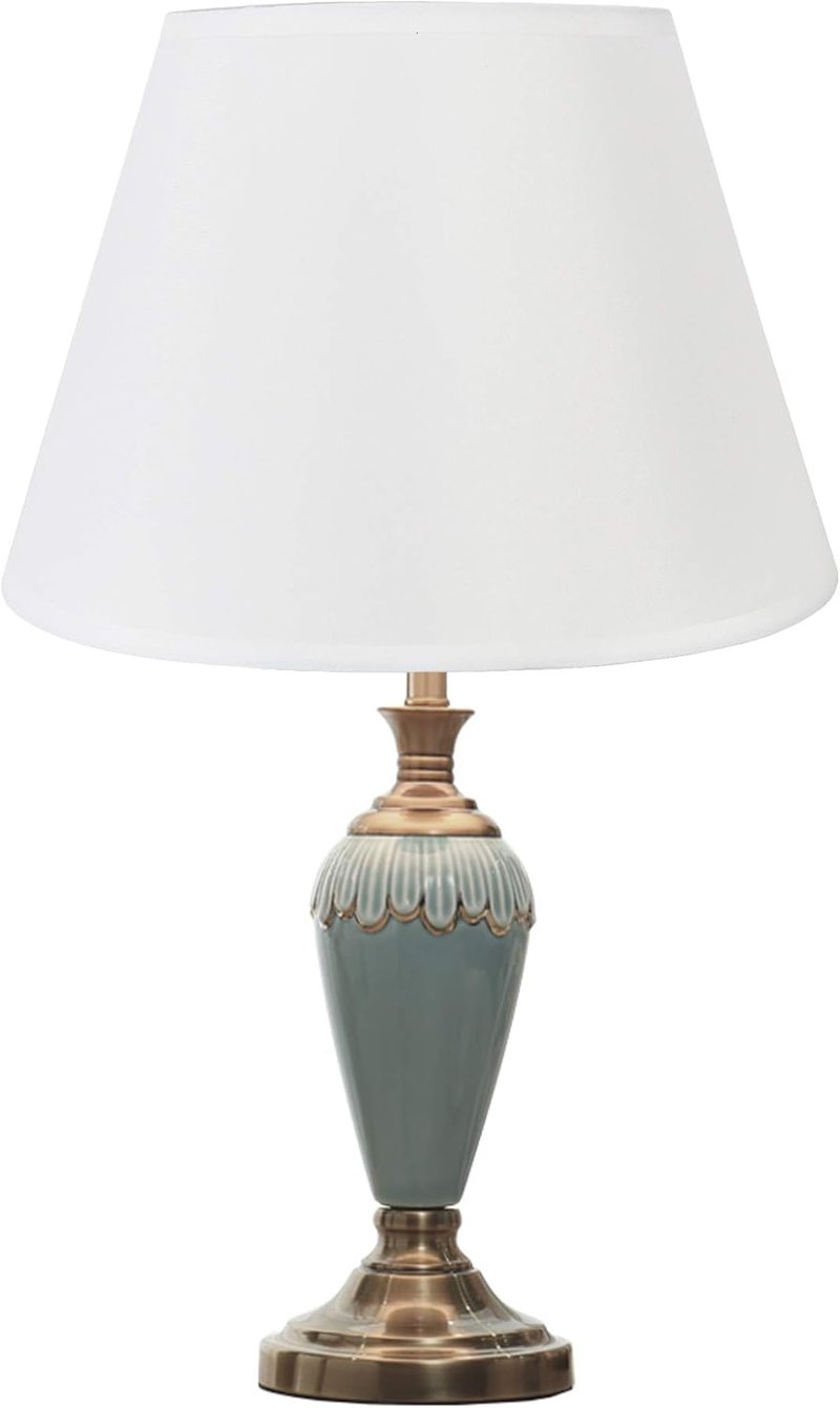 DULEE Egyszerű Asztali Lámpaernyő 16-30cm Éjjeliszekrény Fali Lámpa Árnyékolóhoz - (Top)4.8" x (Höhe)6" x (Unterseite)6.3", White