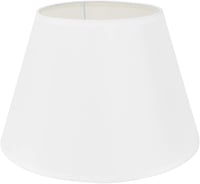 DULEE Egyszerű Asztali Lámpaernyő 16-30cm Éjjeliszekrény Fali Lámpa Árnyékolóhoz - (Top)4.8" x (Höhe)6" x (Unterseite)6.3", White 1