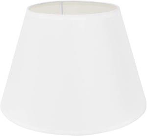 Stolné tienidlo na lampu DULEE - 15x17x22 cm - biele