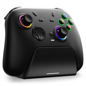 DuLingKer bežični kontroler za Switch/PC s Hall Effect okidačima, RGB osvjetljenjem i priključnom stanicom za punjenje