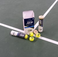 Tenisové loptičky Dunlop ATP Championship na antukové, tvrdé a trávnaté povrchy - 2x4 ks (8 loptičiek) 4