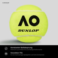 Minge de tenis Dunlop Australian Open - pachet de 3 bucăți 4