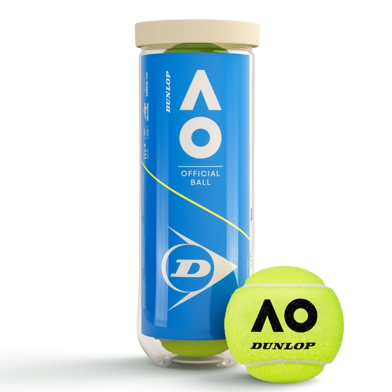 Minge de tenis Dunlop Australian Open - pachet de 3 bucăți