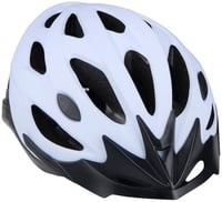 Cyklistická prilba Dunlop 55-58 cm biela - Ľahká, s odvetrávaním a nastaviteľným podbradným remienkom - S LED osvetlením - Pánska a dámska cyklistická prilba 4