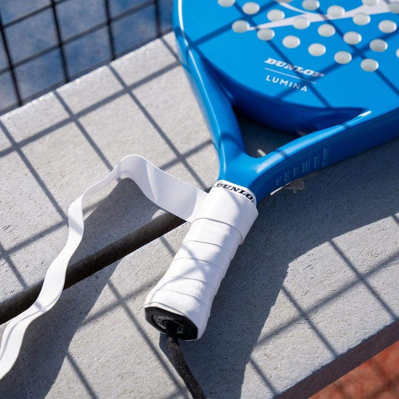 Rachetă de Padel Dunlop Lumina cu Cadru din Grafit și Miez Pro Eva 365g - Albastru