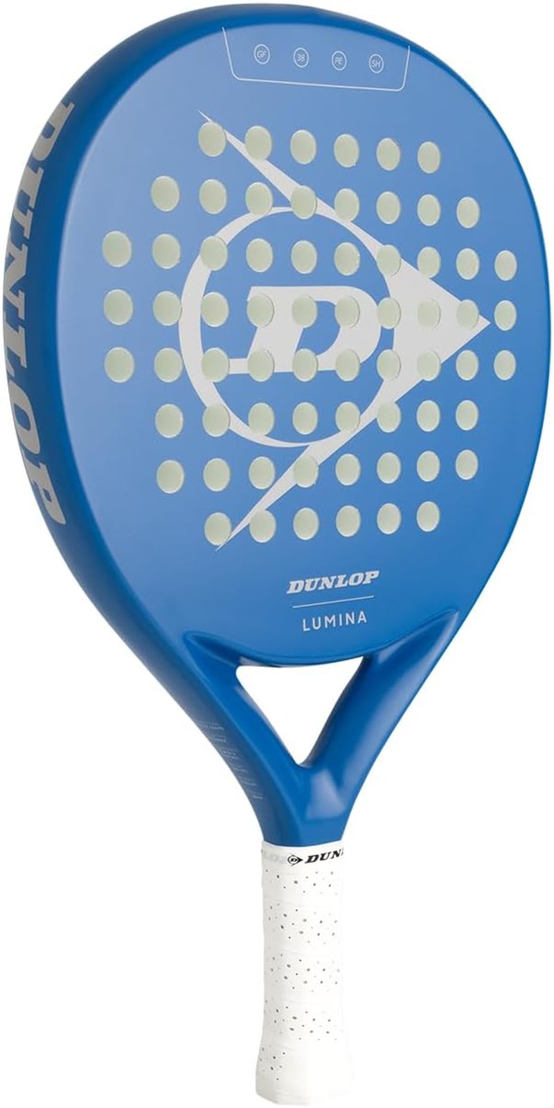 Rachetă de Padel Dunlop Lumina cu Cadru din Grafit și Miez Pro Eva 365g - Albastru