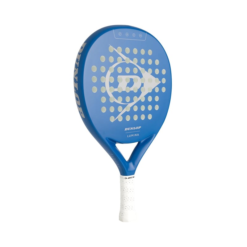 Padelová raketa Dunlop Lumina – grafitový rám, jadro Pro Eva, 365 g – modrá