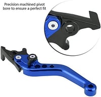Duokon Alumínium CNC Fékkari Motorkerékpár Robogó Kék Univerzális Kettős Tárcsafék 5