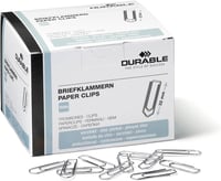 Durable 121125 Pozinkované kancelárske spinky 32 mm so špicatým koncom, balenie 1000 ks 1