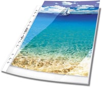 Durable 267619 prémiové zakladacie obaly A4, 0,08 mm, extra pevné, priehľadné, balenie 100 ks, do šanónov a zakladačov 2