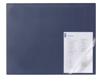 Stolová podložka Durable s ochranným okrajom – tmavomodrá – 65x50 cm 1