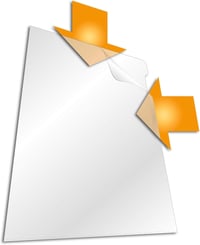 Folii transparente pentru documente Durable A4, 100 buc, mape din plastic transparent perforate, 247819 6