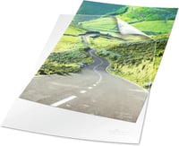 Folii transparente pentru documente Durable A4, 100 buc, mape din plastic transparent perforate, 247819 5