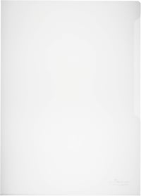 Folii transparente pentru documente Durable A4, 100 buc, mape din plastic transparent perforate, 247819 2