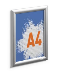 Durable Outdoor 506123 kattintós alumínium keret, A4, vízálló, UV-álló - ezüst 1