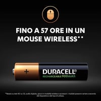 Duracell AAA újratölthető elem, előtöltött, 900 mAh - 4 db 4