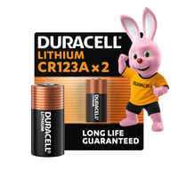 Baterie Litiu Foto Duracell CR123A 3V - Pachet de 2 bucăți, tip CR123 Ultra Specialty 1