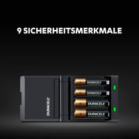 Rýchlonabíjačka batérií Duracell 45 minút pre AA a AAA nabíjacie batérie - čierna — Batérie nie sú súčasťou balenia (stav: pozri 2. obrázok) 6