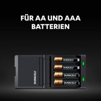 Rýchlonabíjačka batérií Duracell 45 minút pre AA a AAA nabíjacie batérie - čierna — Batérie nie sú súčasťou balenia (stav: pozri 2. obrázok) 5