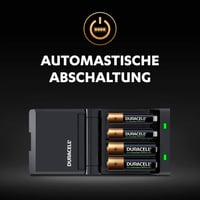 Rýchlonabíjačka batérií Duracell 45 minút pre AA a AAA nabíjacie batérie - čierna — Batérie nie sú súčasťou balenia (stav: pozri 2. obrázok) 7