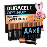 Alkalické batérie Duracell Optimum AA LR06 1,5V - balenie 8 ks 1