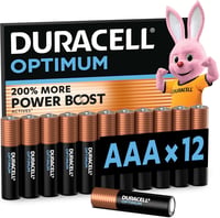 Duracell Optimum AAA alkáli mikro elem 1,5V LR03 MX2400 - 12 db 1