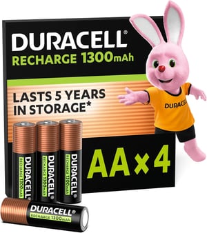 Duracell Recharge Plus AA punjive baterije - 4 komada