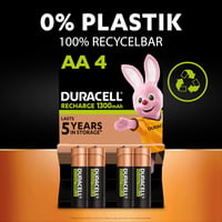 Duracell Rechargeable AA 2500 mAh Mignon Akkumulátor, 8 db-os csomag 6