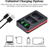 DuraPro 2x 2280mAh EN-EL15C Akkumulátor + LED USB-C Dupla Töltő Nikon Z6 II Z7 II Z5 Z6 Z7 D500 D600 D750 D800 D810 D850 Fényképezőgéphez 6