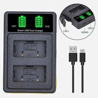 Acumulator DuraPro NB-2L / NB-2LH + încărcător dual USB pentru camere Canon - 2 bucăți 7
