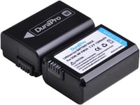 DuraPro NP-FW50 Akkumulátor + LED USB Dupla Töltő Sony Alpha 7 6500 6400 6300 6000 5100 NEX Fényképezőgépekhez 3