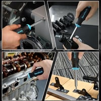 DURATECH 60 az 1-ben csavarhúzó készlet Cr-V bitekkel DIY és szereléshez 8