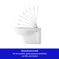 WC sedadlo Duravit D-Code s funkciou Soft-Close, duroplast, tvar D, plastové pánty, biela vysoký lesk 2