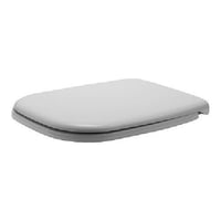 WC sedadlo Duravit D-Code s funkciou Soft-Close, duroplast, tvar D, plastové pánty, biela vysoký lesk 4