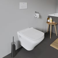 WC sedadlo Duravit DuraStyle s mechanizmom pozvoľného sklápania, pántmi z nehrdzavejúcej ocele, z duroplastu, biele 2