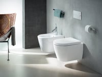 WC sedadlo Duravit ME by Starck Compact s pomalým sklápaním, pánty z nehrdzavejúcej ocele, biele, 43,8 cm, močovinový duroplast 2