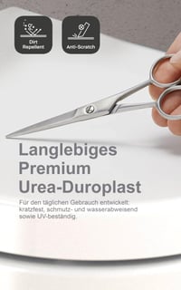 WC sedadlo Duravit Starck 3 s mechanizmom pozvoľného sklápania, biele, z materiálu urea-duroplast, so závesmi z nehrdzavejúcej ocele 6