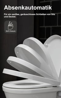 WC sedadlo Duravit Starck 3 s mechanizmom pozvoľného sklápania, biele, z materiálu urea-duroplast, so závesmi z nehrdzavejúcej ocele 7