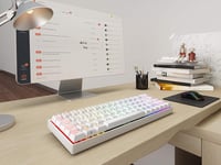 Durgod Hades 69 Mechanikus Gaming Billentyűzet ISO UK Alumínium RGB 8